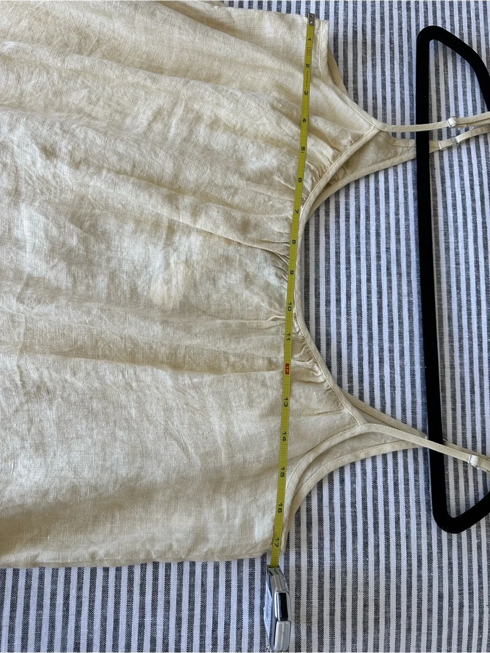 J. Crew Yellow High-Low Slip Dress